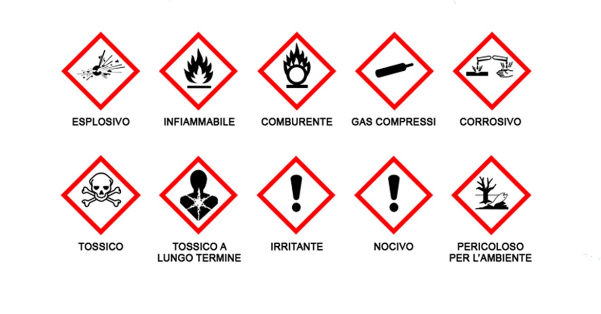 CLP - Classificazione, etichettatura e imballaggio delle sostanze e delle miscele