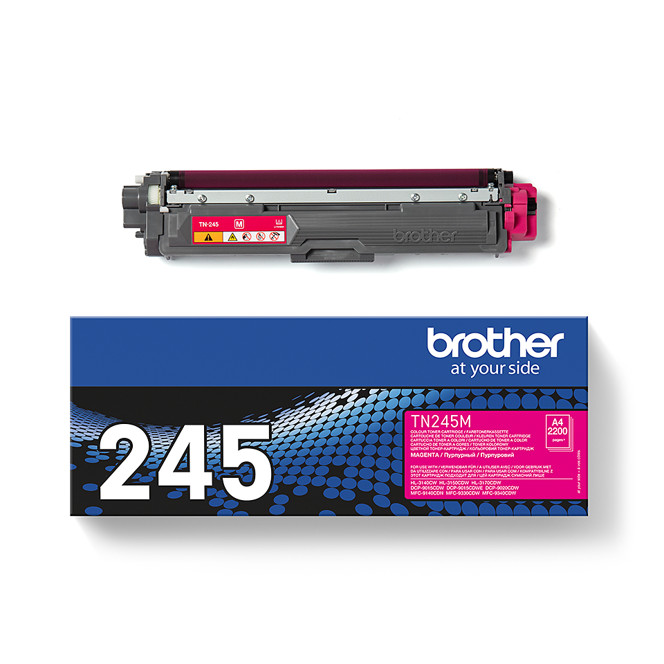 MFC9340CDW per Stampanti HL3140CW MFC9330CDW Magenta DCP9020CDW HL3170CDW Brother TN245M Toner Originale Capacità Standard fino a 2200 Pagine MFC9140CDN HL3150CDW MFC9340CDW per Stampanti HL3140CW MFC9330CDW Magenta DCP9020CDW HL3170CDW Brother TN245M Toner Originale Capacità Standard fino a 2200 Pagine MFC9140CDN HL3150CDW