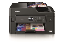 Foglio stampato con stampante multifunzione inkjet professionale Brother MFC-J5330DW